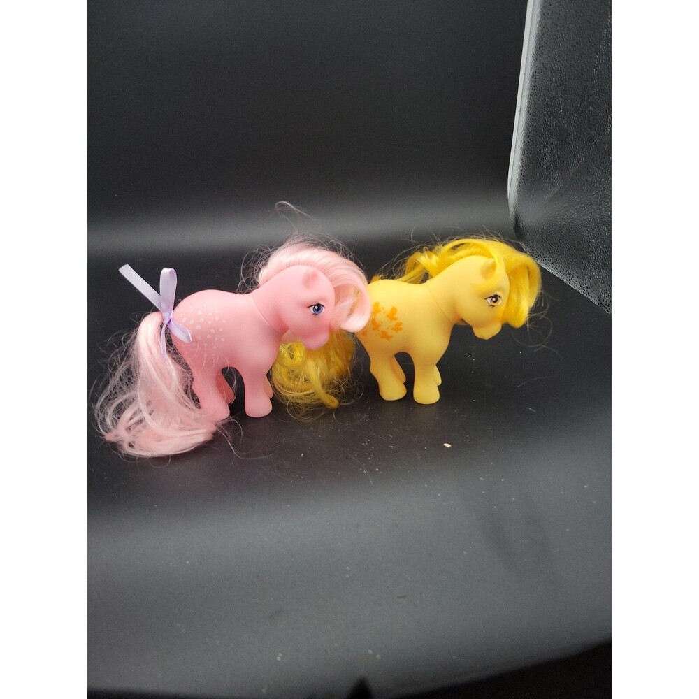 2017 My Little Pony 35th anniversary reissued Butterscotch & Cotton Candy MLP